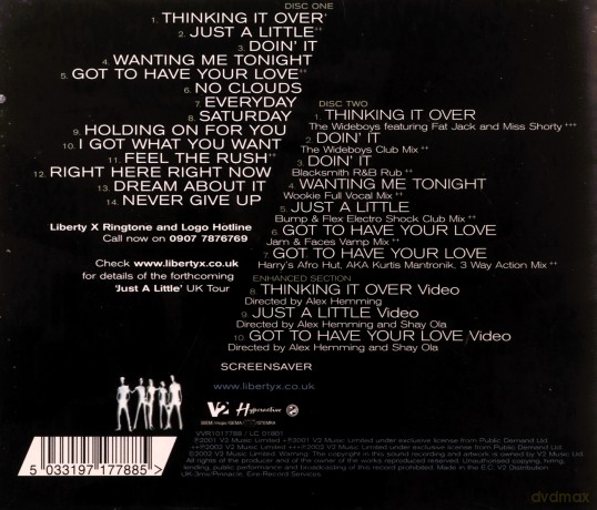 Liberty X: Thinking It Over [2CD]