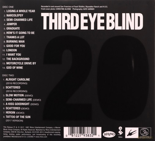 Third Eye Blind: Third Eye Blind: 20th Anniversary Edition [2CD]