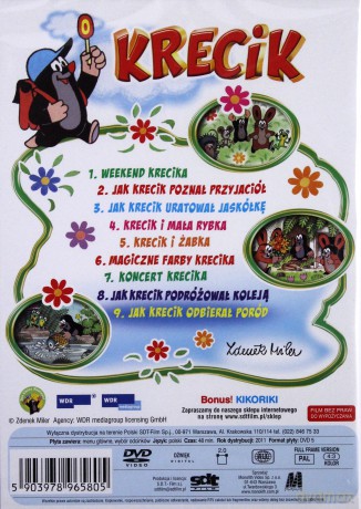 Krecik: Jak Krecik podróżował koleją [DVD] 
