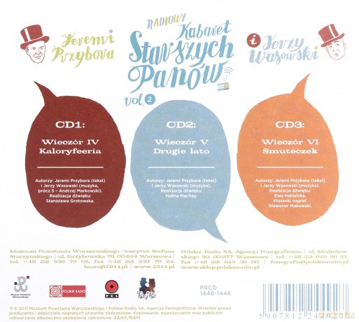 Kabaret Starszych Panów: Słuchowiska Radiowe vol.2 (digipack) [3CD]