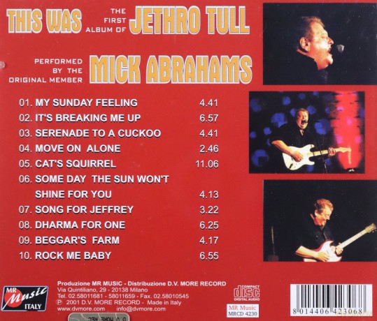 Mick Abrahams: This Was the First Album Of [CD]