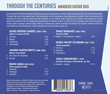 Amadeus Guitar Duo: Through the Centuries [CD]