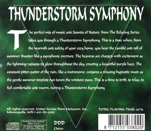 Thunderstorm Symphony [CD]