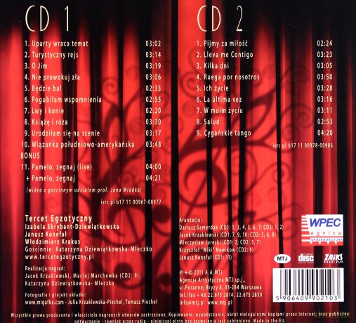 Tercet Egzotyczny: Pijmy za miłość (digipack) [2CD]