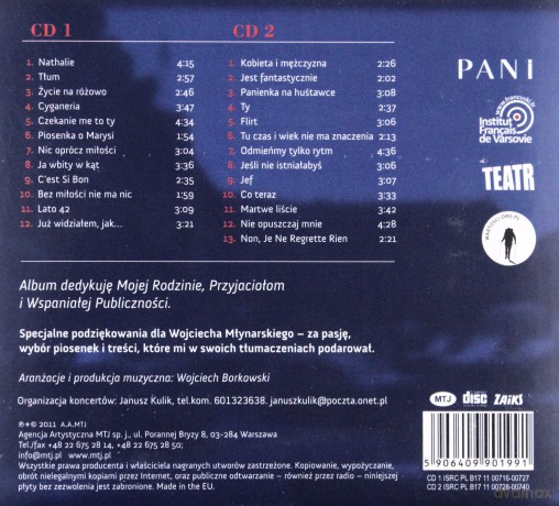 Michał Bajor: Od Piaf do Garou (digipack) [2CD]