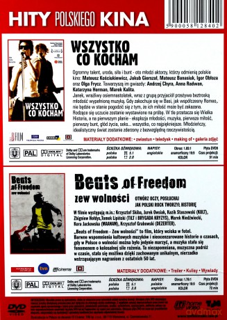 Wszystko co kocham /  Beats Of Freedom - Zew Wolności BOX [2DVD]