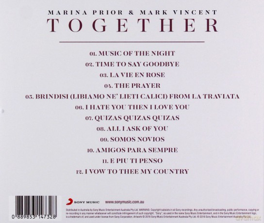 Marina Prior: Together [CD]