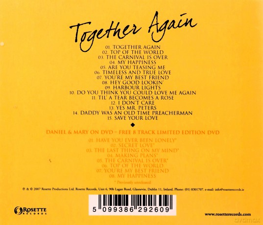 Daniel O'Donnell: Together Again [2CD]