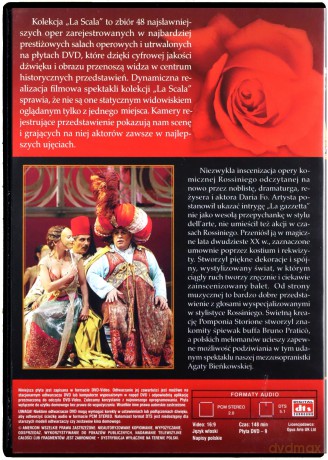 Kolekcja La Scala: Opera 36 - La gazzetta [DVD]