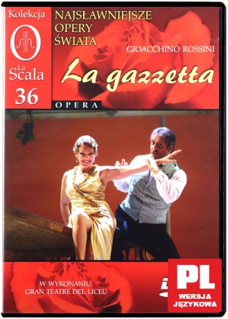 Kolekcja La Scala: Opera 36 - La gazzetta [DVD]