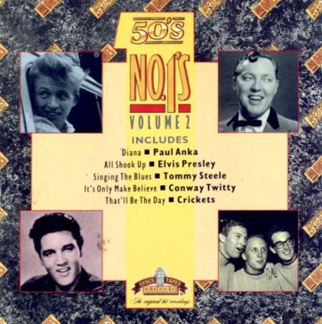 50's no.1's 2-Rock 'N' Roll: Tommy Steele, Paul Anka, Connie Frenchancis, Everly Brothers, Conway Twitty, Elvis Presley.. [CD]