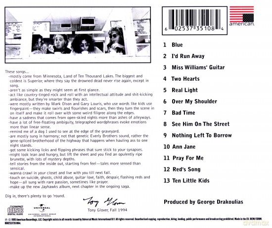 Jayhawks: Tomorrow the Green Grass [CD]