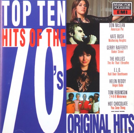 Top Ten Hits Of The 70's [CD]