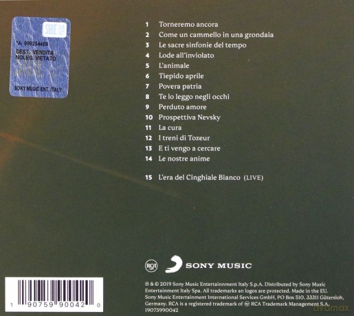 Franco Battiato: Torneremo Ancora [CD]
