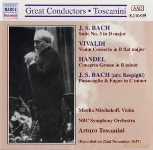 Arturo Toscanini: Toscanini - Baroque Favourites [CD]