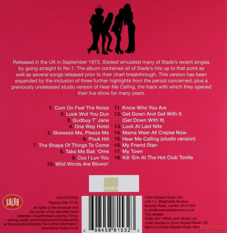 Slade: Sladest [CD]