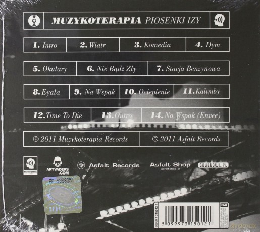 Muzykoterapia: Piosenki Izy (digipack) [CD]