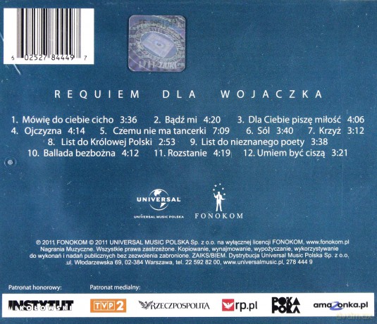 Fonetyka: Requiem Dla Wojaczka [CD]