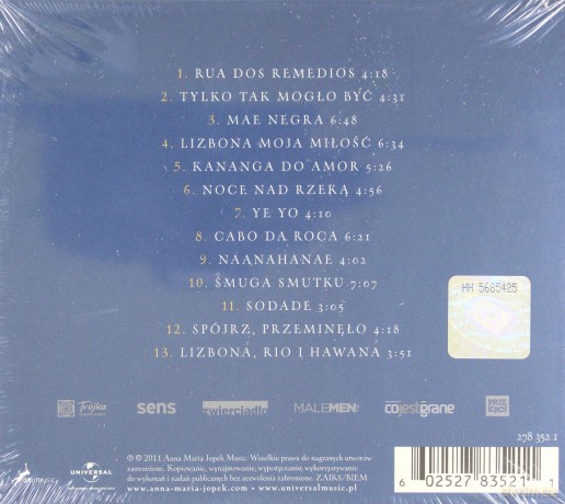 Anna Maria Jopek: Sobremesa (digipack) [CD]