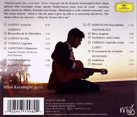 Milos Karadaglic: Mediterraneo (Pl) [CD]