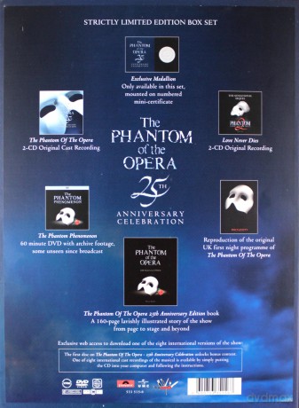 Andrew Lloyd Webber: Phantom Of The Opera [4CD]+[DVD]