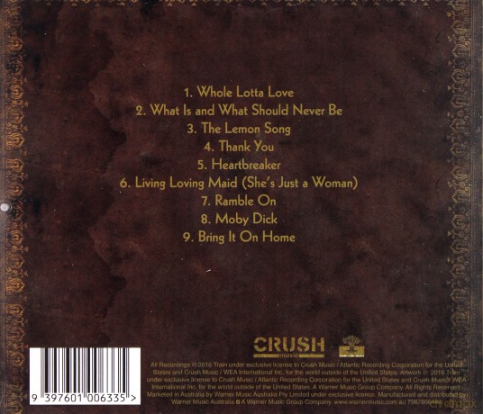 Train: Train - Does Led Zeppelin II [CD]