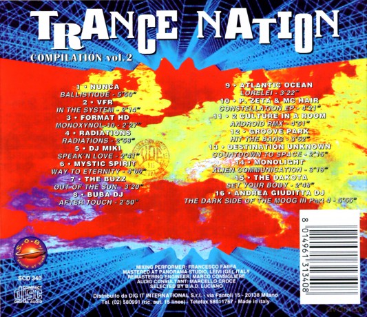 Trance Nation Compilation Vol. 2 [CD]