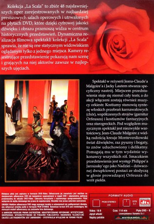 Kolekcja La Scala: Opera 42 - Orfeusz [DVD]