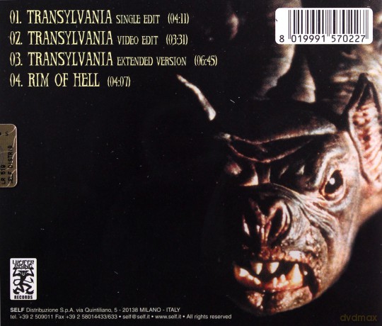 Death Ss: Transilvania [CD]
