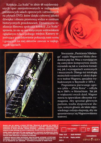 Kolekcja La Scala: Opera 43 - Złoto Renu [DVD]