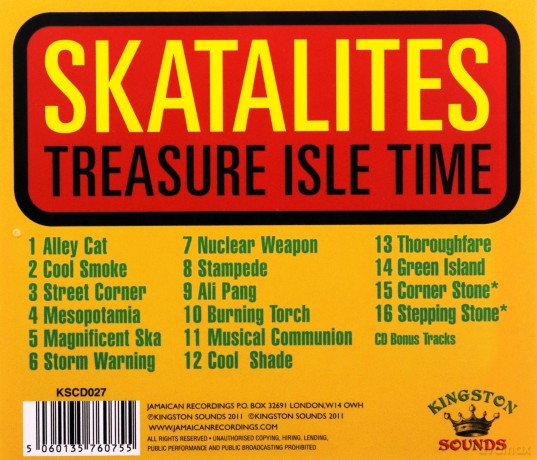 Skatalites: Treasure Isle Time [CD]