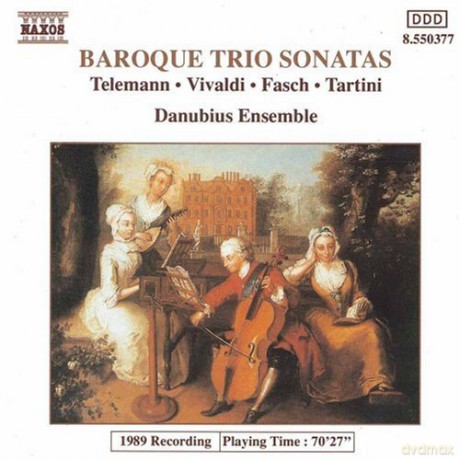 Telemann: Trio Sonatas [CD]