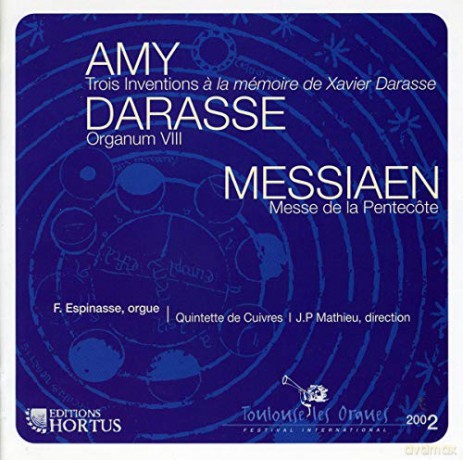 Amy: Trois Inventions/organum/messe De La Pentacote [CD]