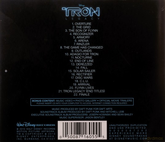 Daft Punk: Tron Legacy [CD]