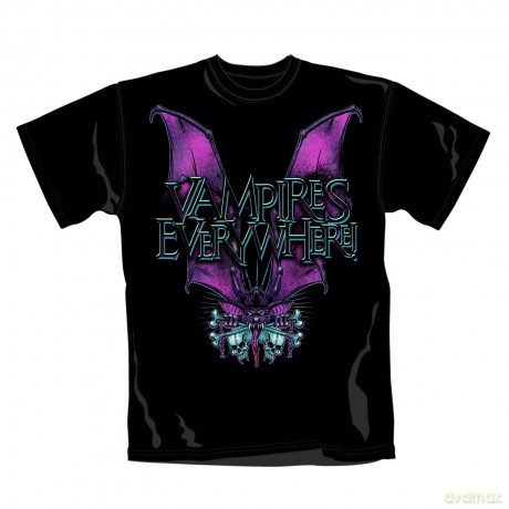 Vempires Everywhere: Bat, Black (S) [T-SHIRT]