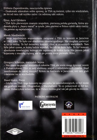Ten gitarowy huk. Historia zespołu TSA - Maciej T. Nowak [KSIĄŻKA]