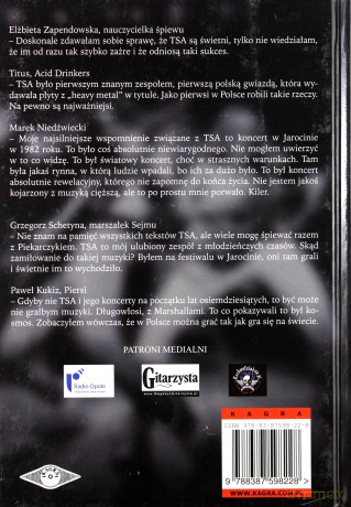 Ten gitarowy huk. Historia zespołu TSA - Maciej T. Nowak [KSIĄŻKA]