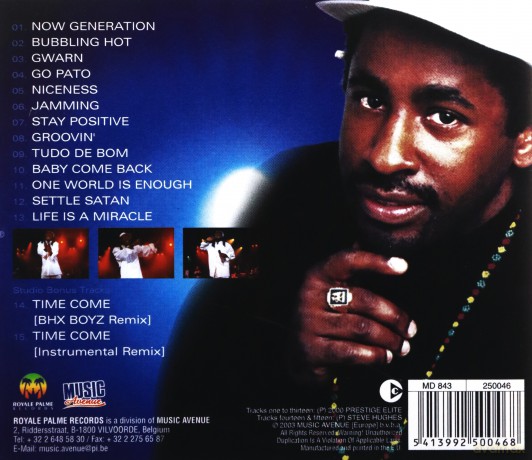 Pato Banton: Tudo De Bom: Live [CD]