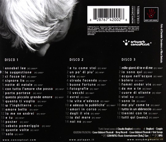 Claudio Baglioni: Tutti Qui [3CD]