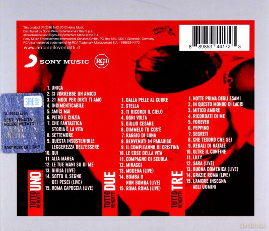 Antonello Venditti: Tuttovenditti [3CD]