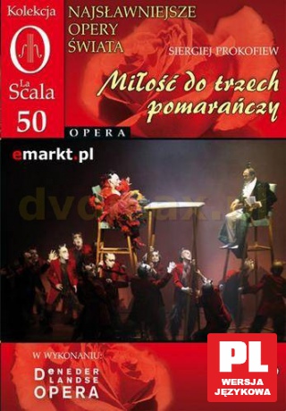 Kolekcja La Scala: Opera 50 - Miłość do trzech pomarańczy [DVD]