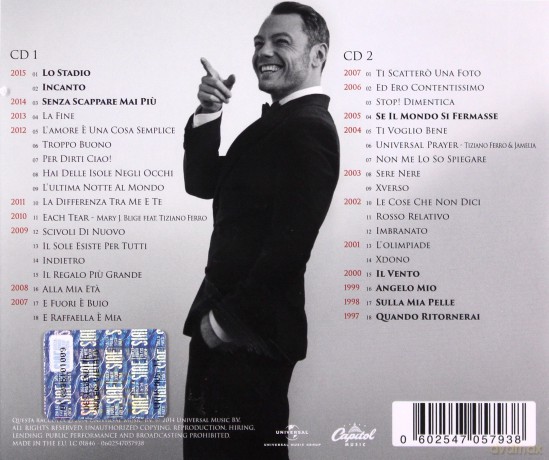 Tiziano Ferro: Tzn: Best Of [2CD]
