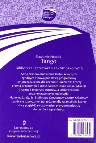 Biblioteka Opracowań Nr 10: Tango [KSIĄŻKA]