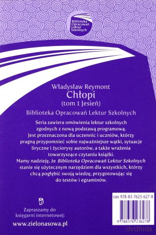 Biblioteka Opracowań Nr 14: Chłopi Tom 1 [KSIĄŻKA]
