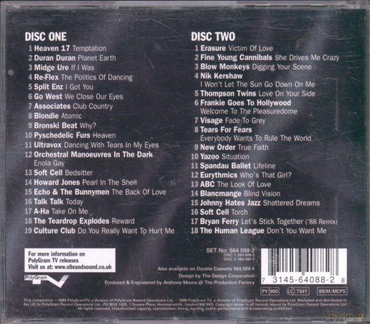 Ultimate 80's Mix Vol.2 [CD]