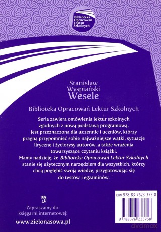 Biblioteka Opracowań Nr 3: Wesele [KSIĄŻKA]