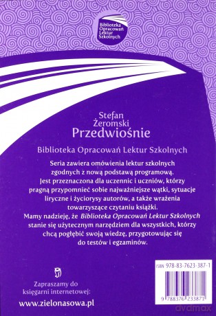 Biblioteka Opracowań Nr 6: Przedwiośnie [KSIĄŻKA]