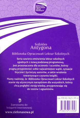 Biblioteka Opracowań Nr 8: Antygona [KSIĄŻKA]