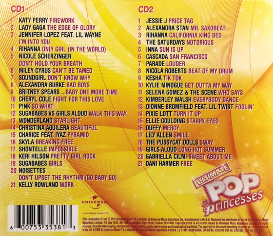 Ultimate Pop Princesses [CD]