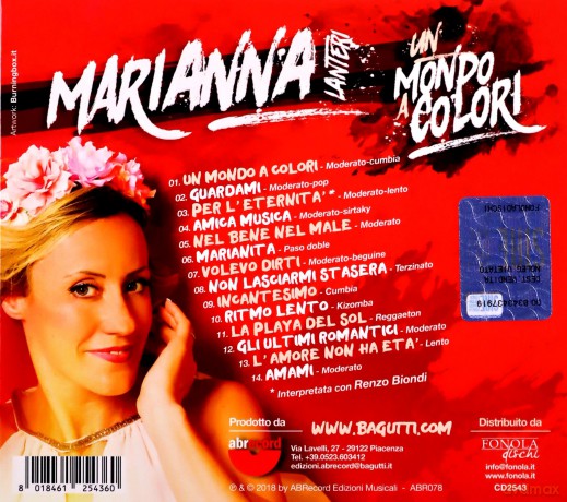 Marianna Lanteri: Un Mondo A Colori [CD]